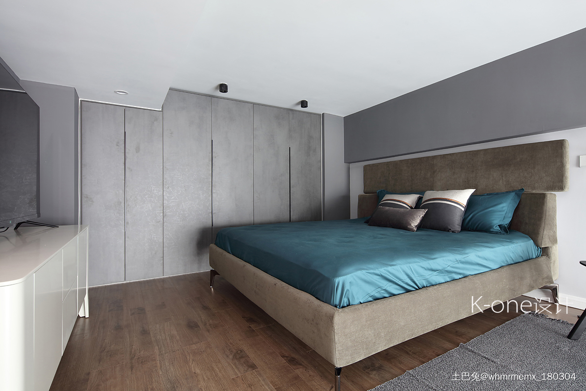 温馨32平现代小户型卧室效果图欣赏现代简约卧室设计图片赏析