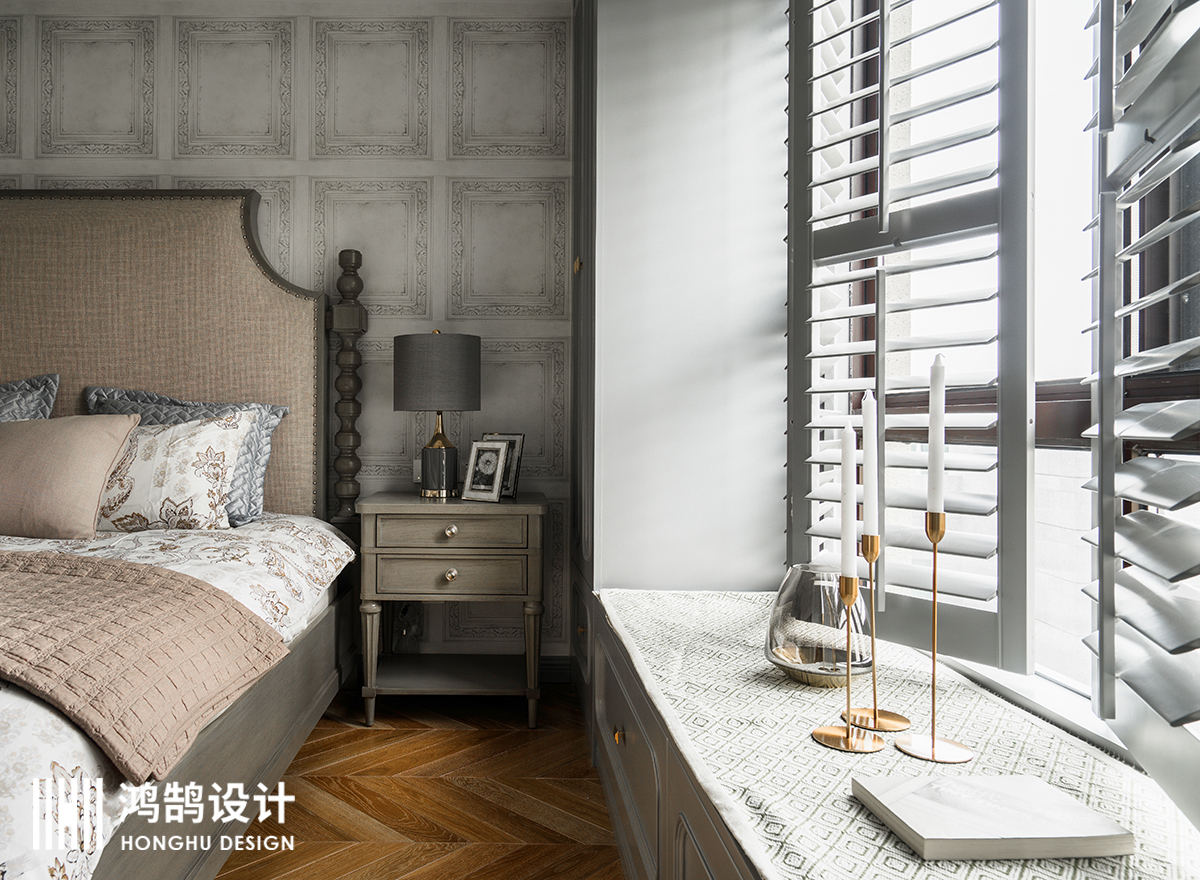 卧室床3装修效果图平法式四居卧室美图其他卧室设计图片赏析