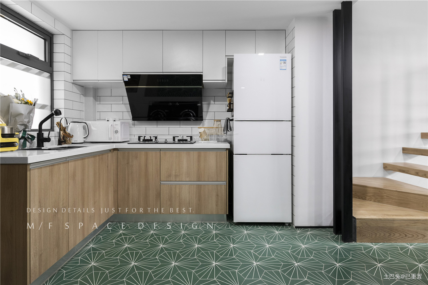 优雅34平简约小户型厨房装修图现代简约厨房设计图片赏析
