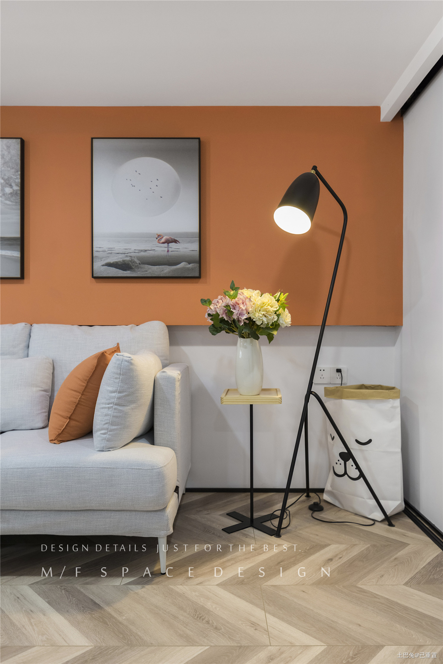 典雅35平简约小户型客厅装修效果图现代简约客厅设计图片赏析
