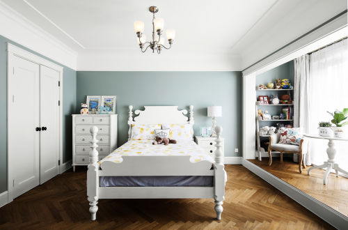 卧室衣柜1装修效果图质朴916平美式别墅儿童房装修