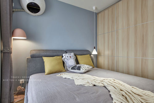 清新舒适北欧风格卧室设计卧室衣柜北欧极简卧室设计图片赏析