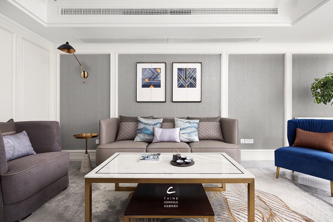 客厅沙发1装修效果图温馨明净的混搭风格客厅设计图混搭客厅设计图片赏析