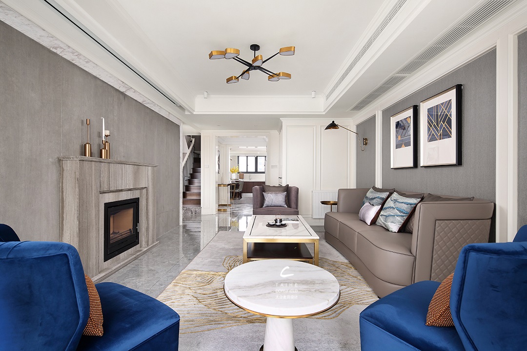 客厅沙发3装修效果图温馨明净的混搭客厅设计混搭客厅设计图片赏析