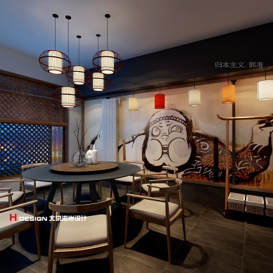 餐厅设计 | 隐藏在北京城的名家小馆——川府酒家_3388739