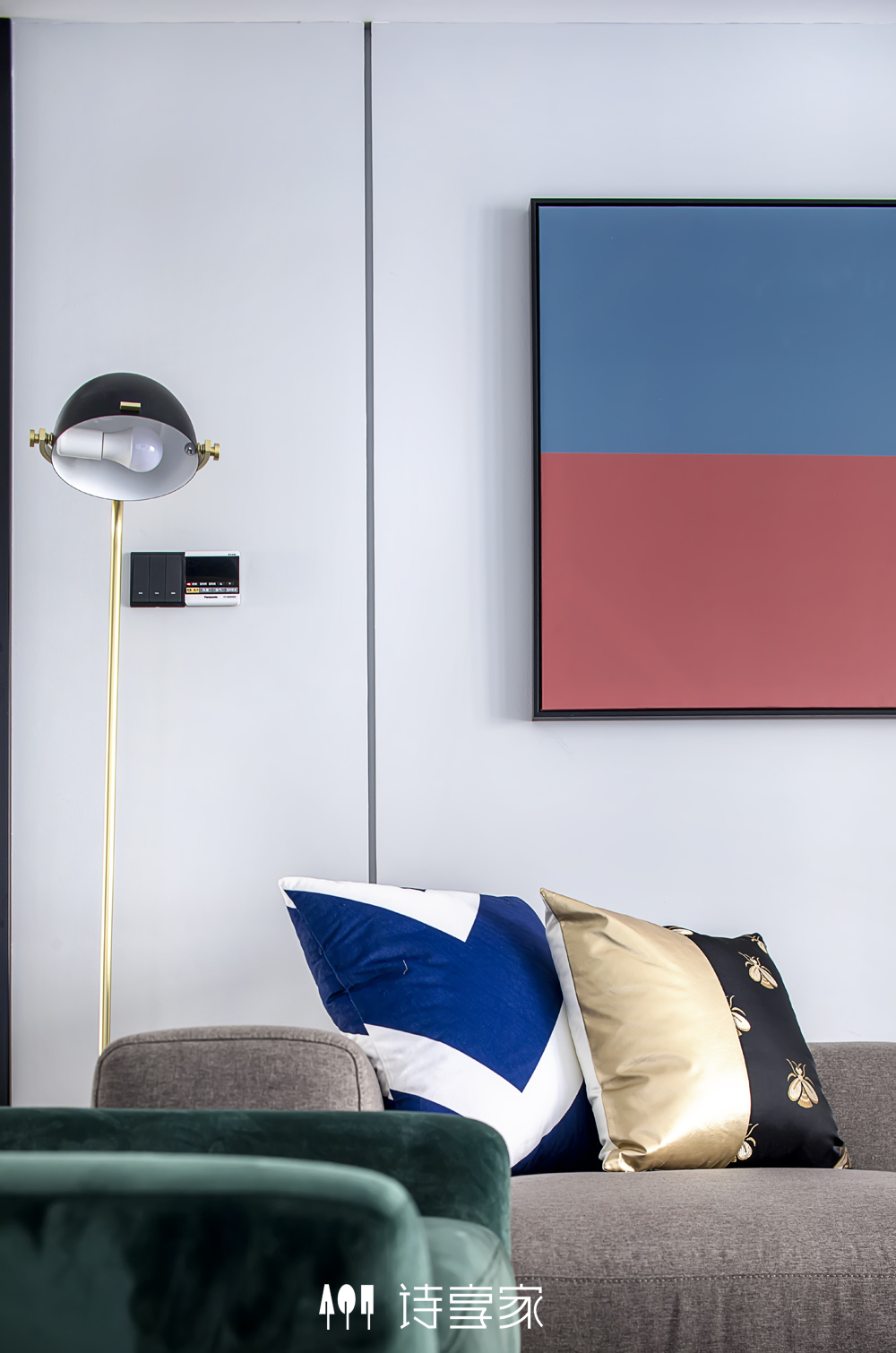 客厅3装修效果图首发｜一套房子7种不同配色方案现代简约客厅设计图片赏析