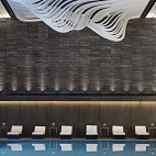 混搭风格西安万科翡翠国宾：当代美学，向时代致敬售楼游泳区设计图