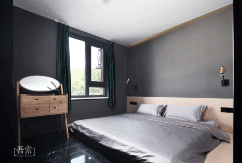 卧室床装修效果图悠雅34平现代小户型卧室设计图