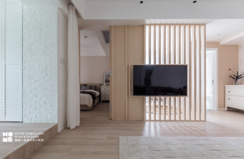 大气96平日式三居客厅图片欣赏81-100m²三居日式家装装修案例效果图