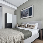 现代风格优雅卧室设计图