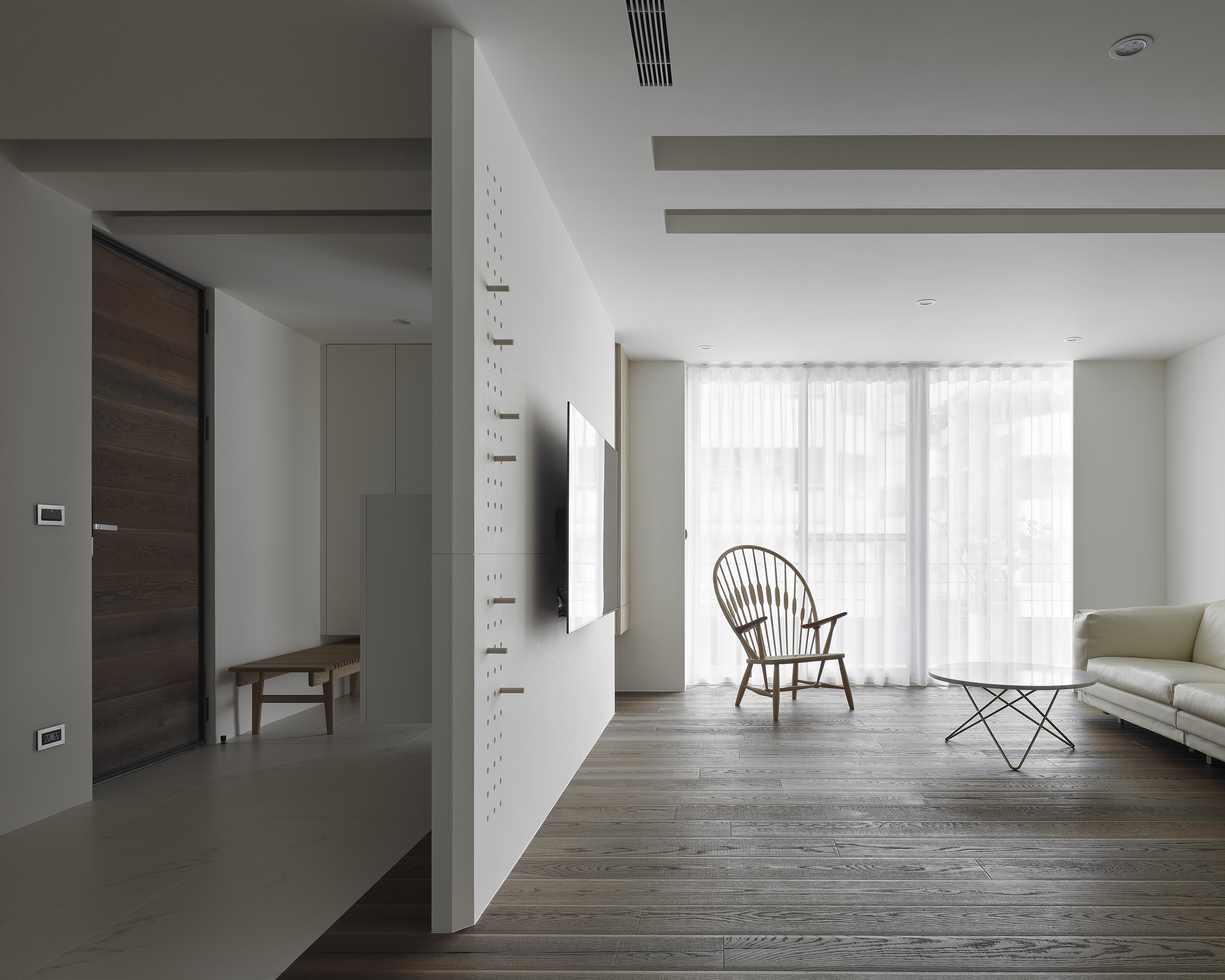 客厅木地板装修效果图优美104平简约三居客厅装修效现代简约客厅设计图片赏析