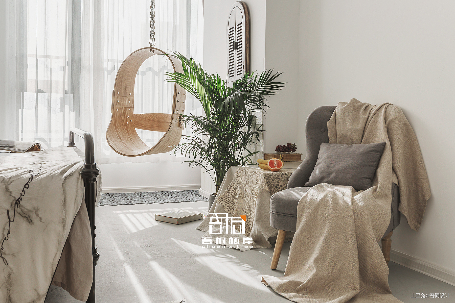 典雅38平法式小户型卧室装饰美图其他卧室设计图片赏析