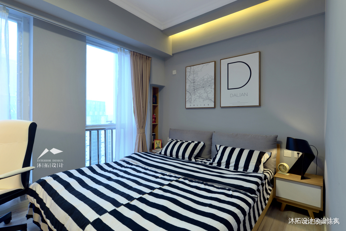 典雅32平北欧小户型卧室设计美图北欧风卧室设计图片赏析