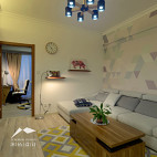 简雅的北欧风格小户型客厅设计