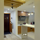 简雅的北欧风格小户型厨房设计