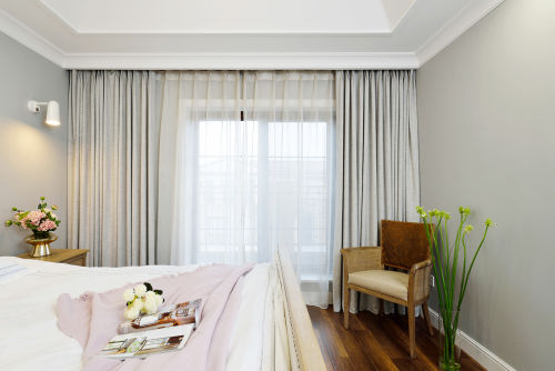 卧室窗帘2装修效果图龙湖滟澜山不一样的复式婚房