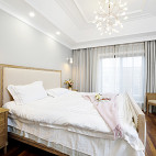 温暖的美式风格别墅卧室设计