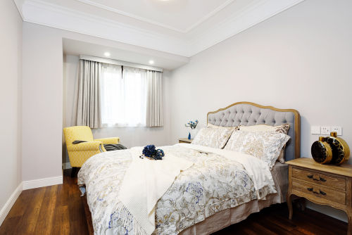 卧室窗帘3装修效果图龙湖滟澜山不一样的复式婚房