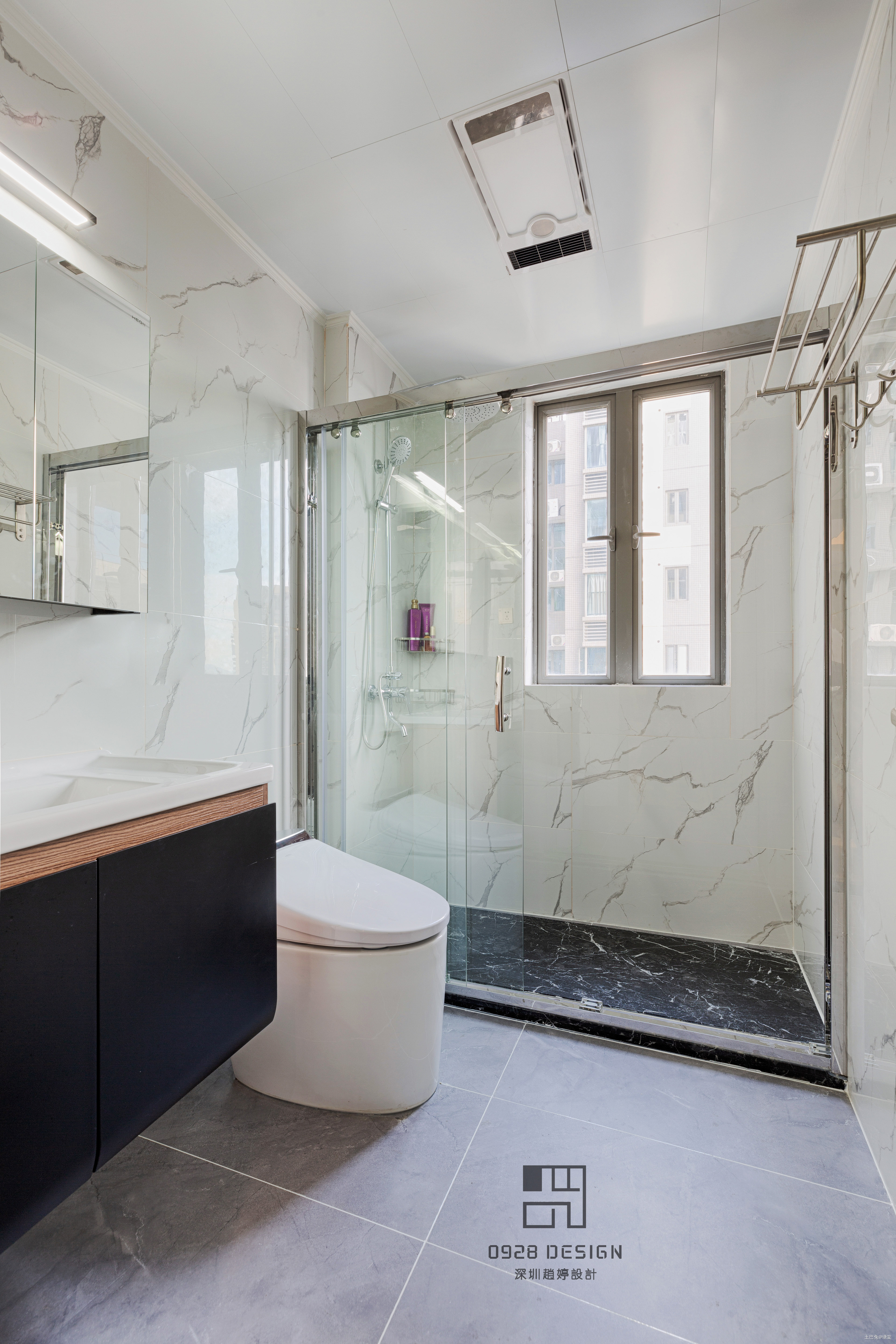 舒适的中式四居室卫浴设计新中式卫生间设计图片赏析
