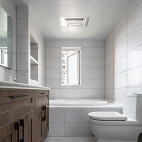 刚柔并济的现代风格三居室卫浴设计