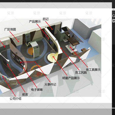 徐州新电高科有限公司展厅室内设计方案_3425953