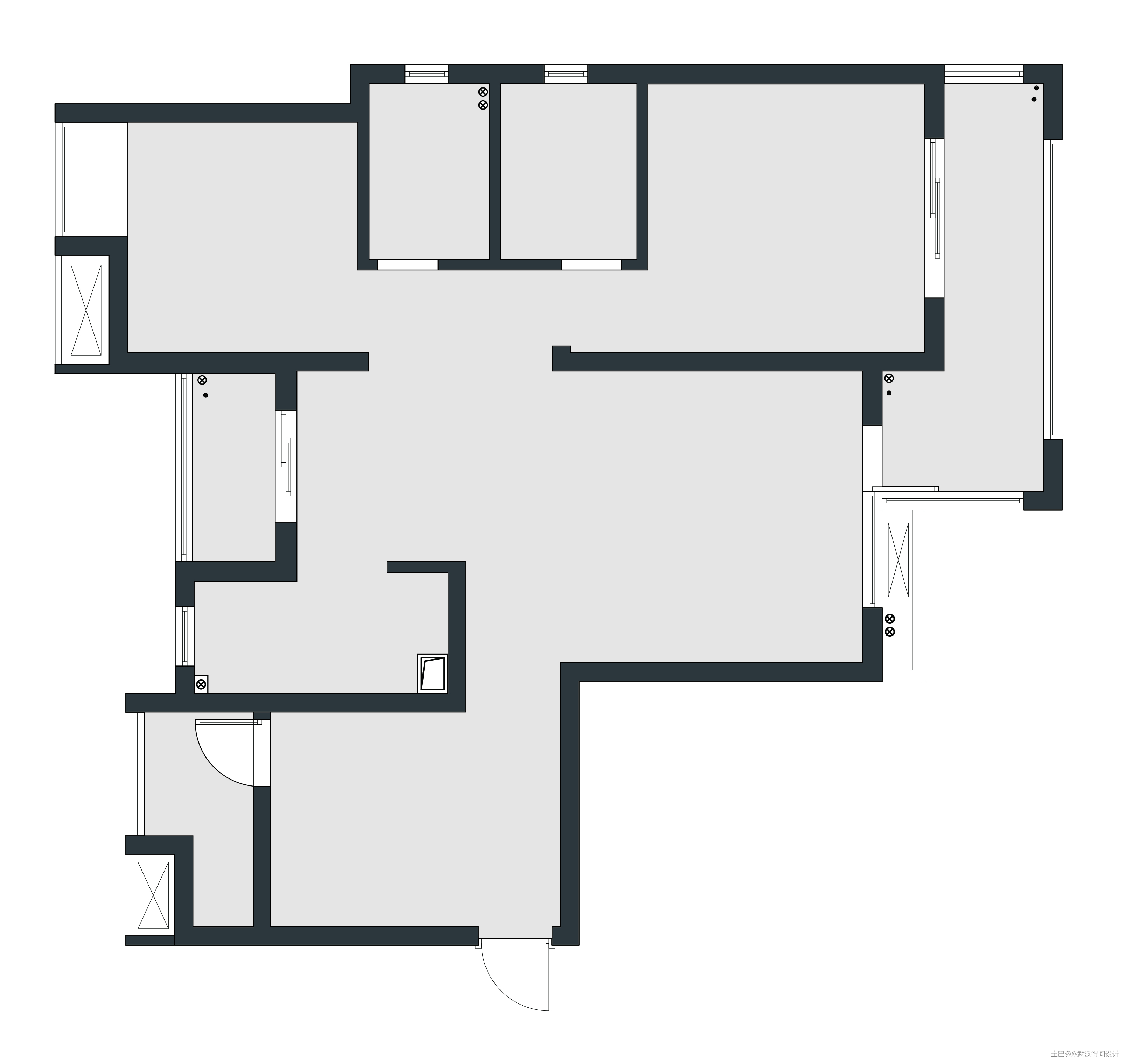 轻奢113平美式三居装修美图美式功能区设计图片赏析
