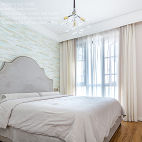 “粉”高级的精装房卧室设计