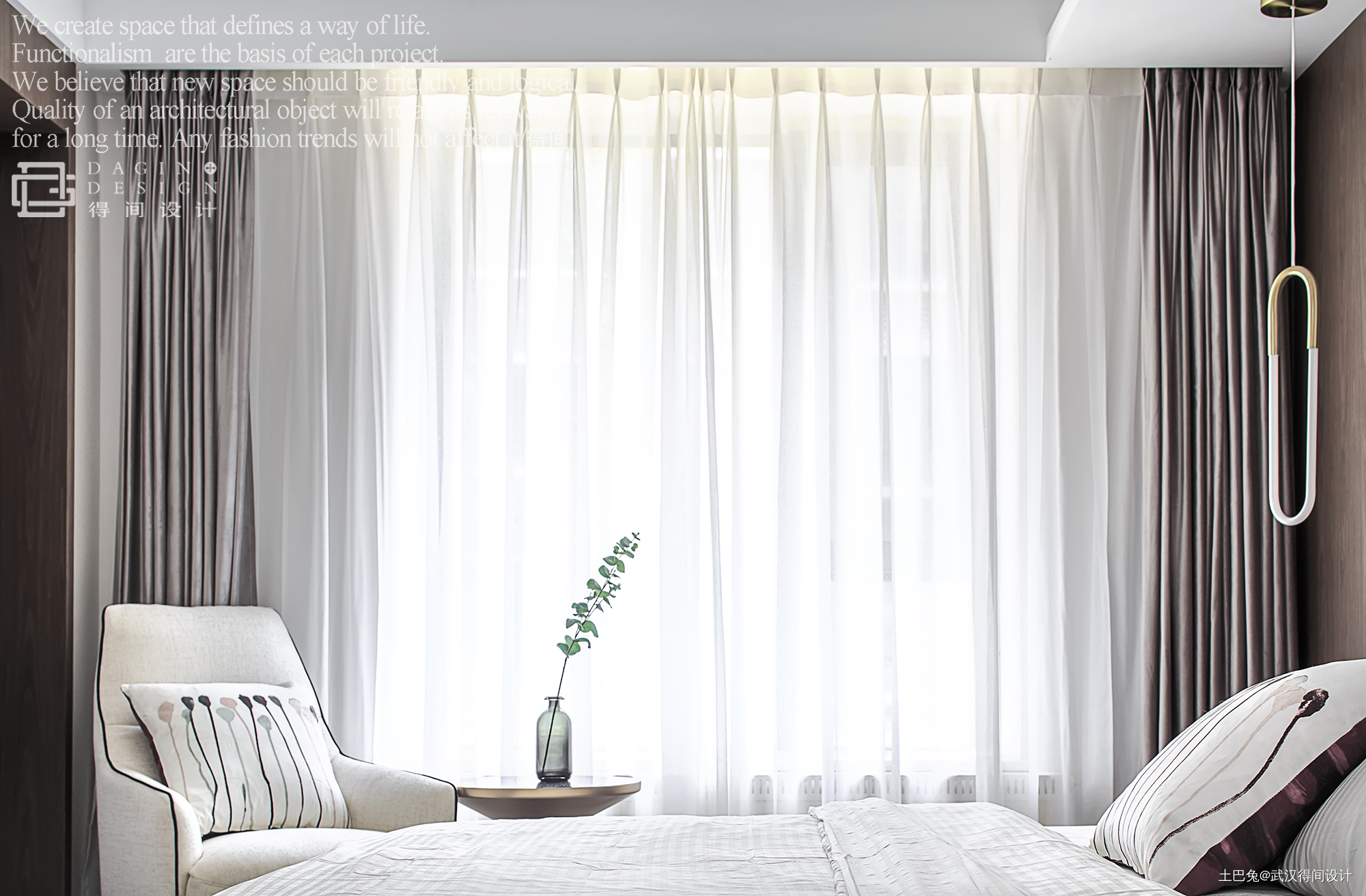 质朴42平现代复式卧室图片欣赏现代简约卧室设计图片赏析