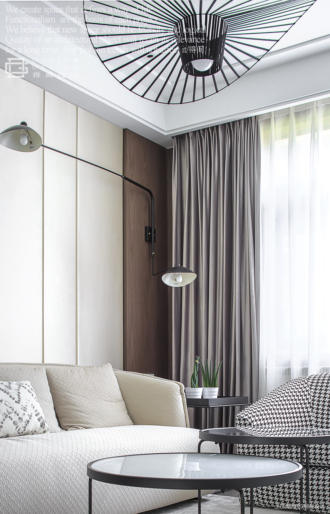 优雅43平现代复式休闲区设计美图现代简约卧室设计图片赏析