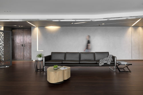 客厅木地板装修效果图浪漫829平现代别墅客厅案例图