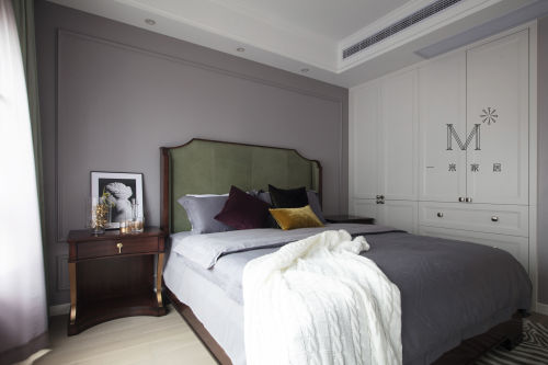 温馨85平欧式复式卧室设计图卧室衣柜1图