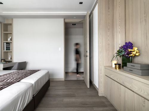 卧室木地板装修效果图轻奢720平新古典别墅卧室装潢