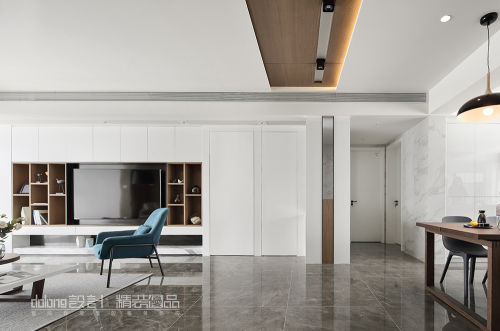 客厅装修效果图典雅23平现代小户型客厅实拍图