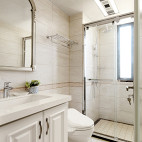 法式四居卫浴设计图片