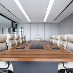 珠海+金融公司写字楼会议室设计图