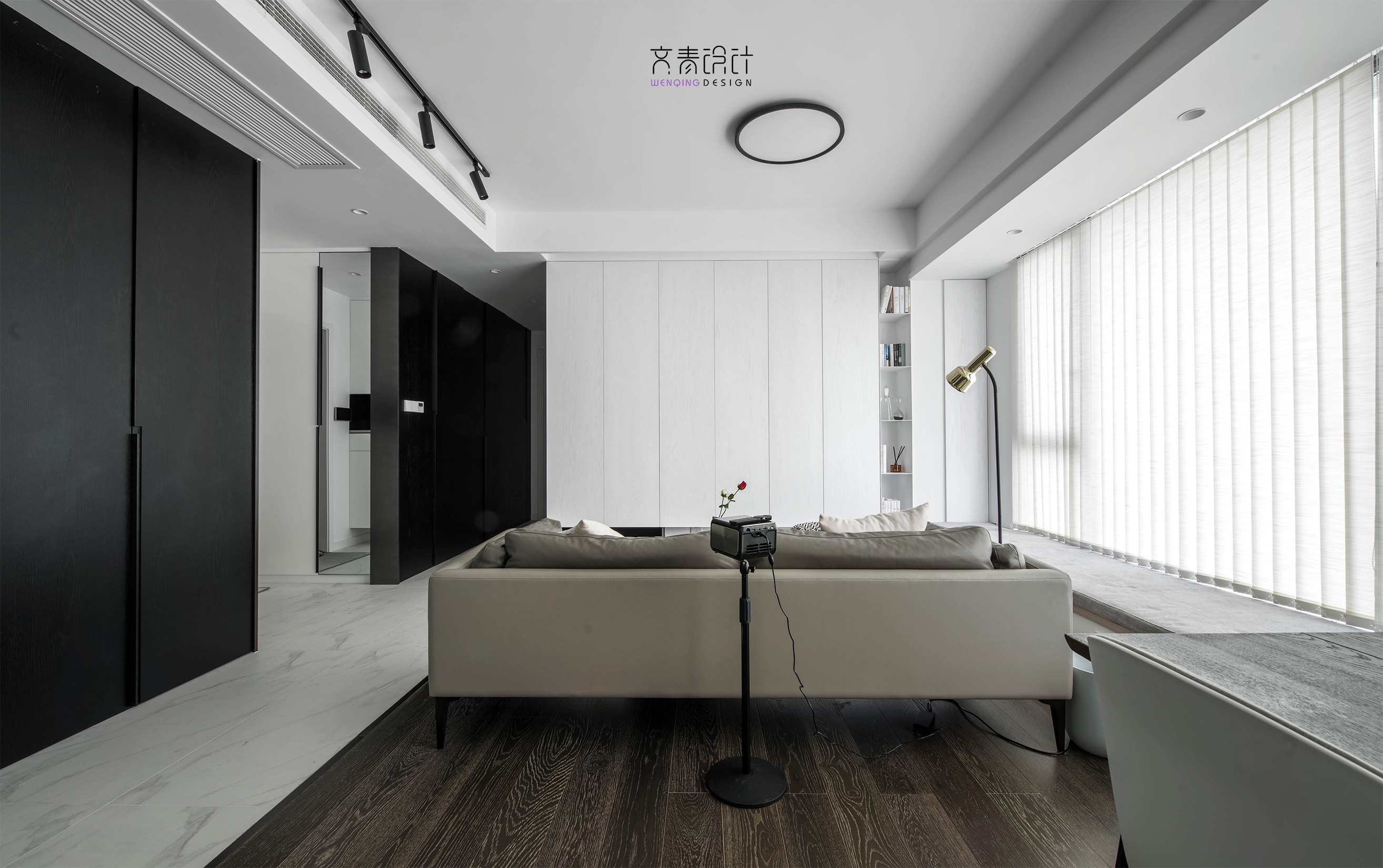 客厅木地板装修效果图精美89平现代三居客厅装潢图现代简约客厅设计图片赏析