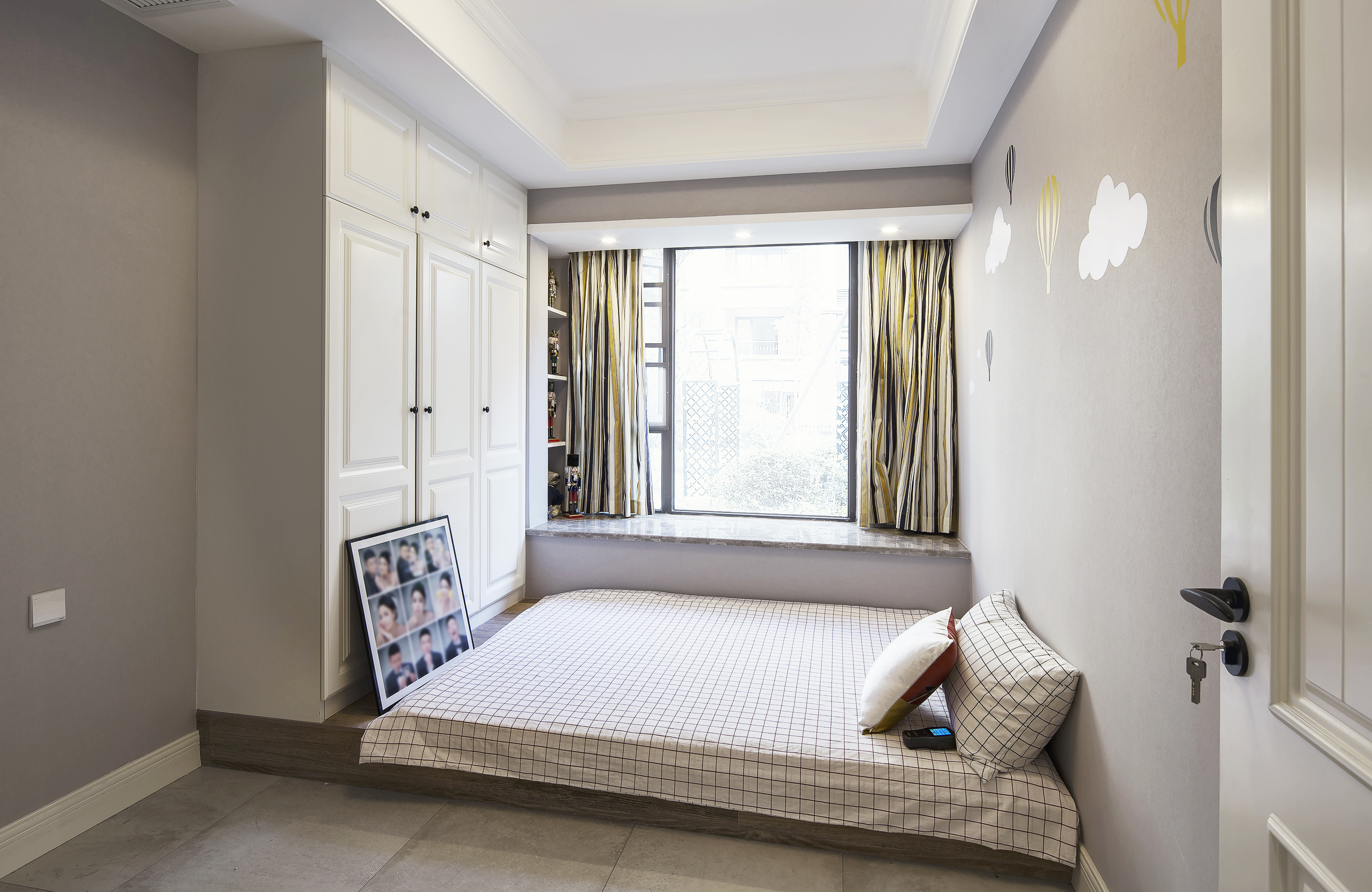 卧室装修效果图华丽120平美式三居卧室装饰美美式卧室设计图片赏析