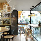 DOUBLE COFFEE咖啡厅吧台设计