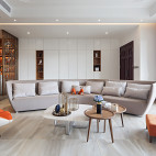 450平轻奢客厅沙发设计