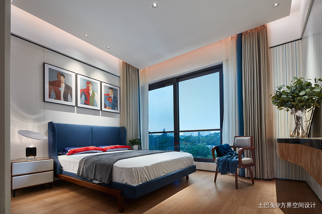 新中式素雅客人房设计新中式卧室设计图片赏析