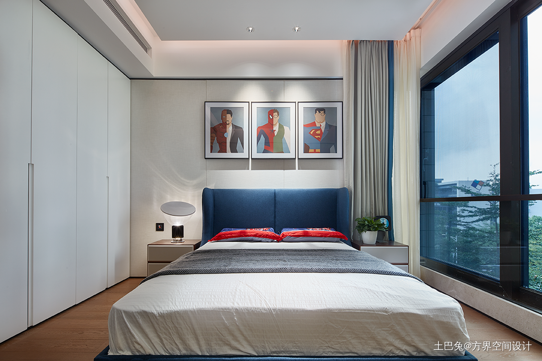 新中式素雅次卧设计新中式卧室设计图片赏析