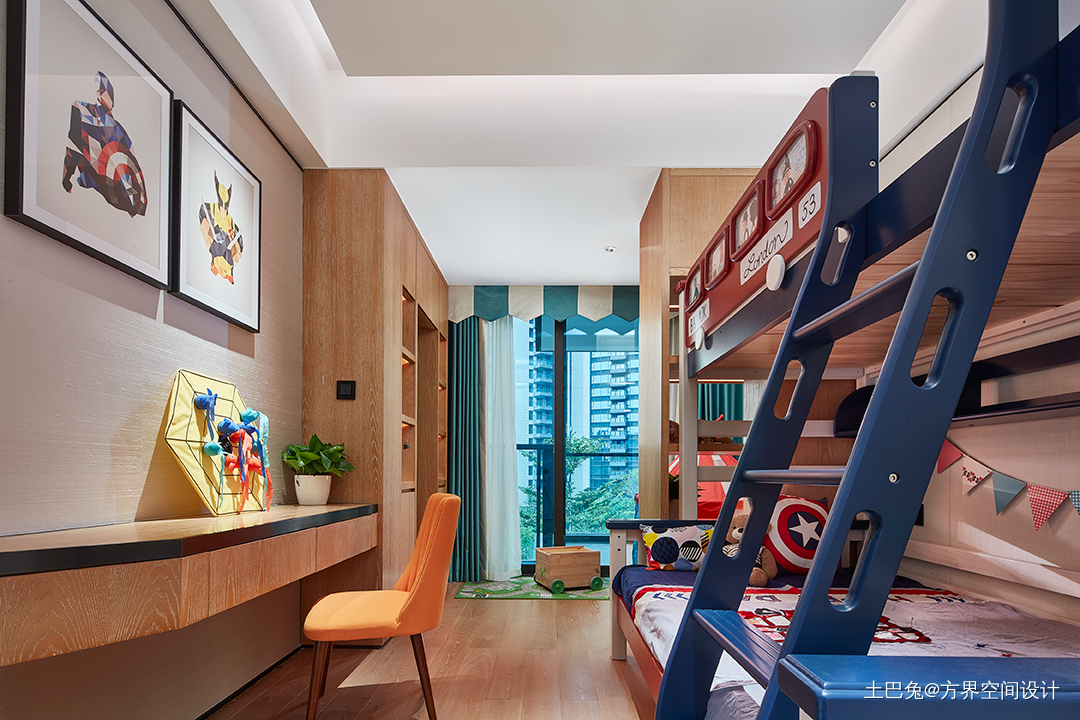 新中式素雅儿童房设计图片新中式卧室设计图片赏析