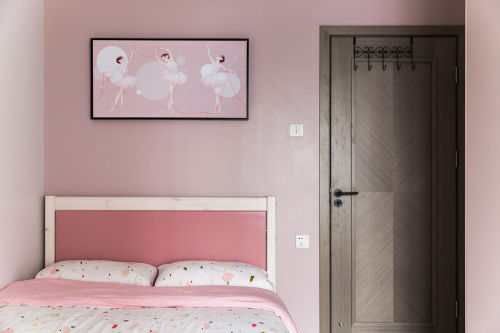三居现代简约110㎡卧室装饰效果图片