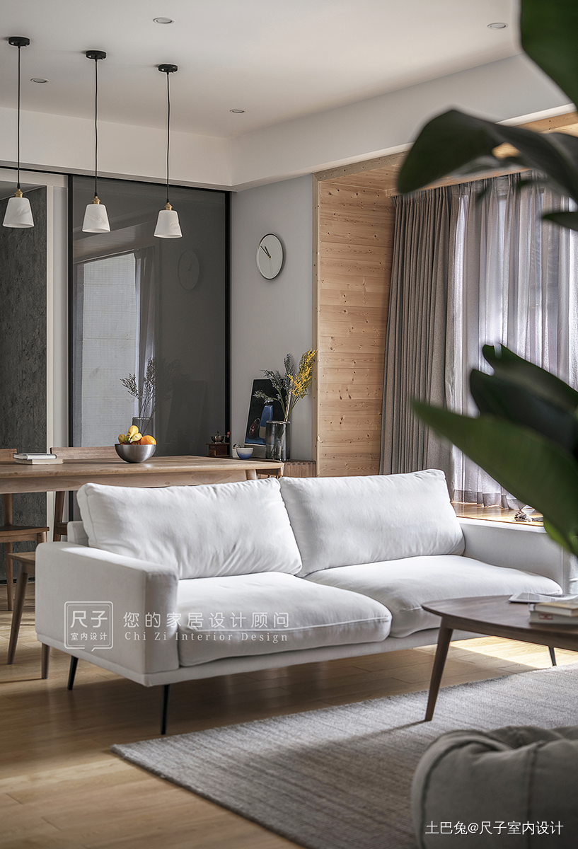 日式四居客厅沙发图日式客厅设计图片赏析