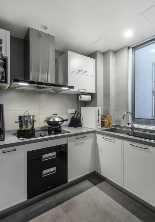 典雅111平混搭三居厨房设计效果图餐厅橱柜