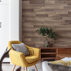 木色系北欧客厅设计图片