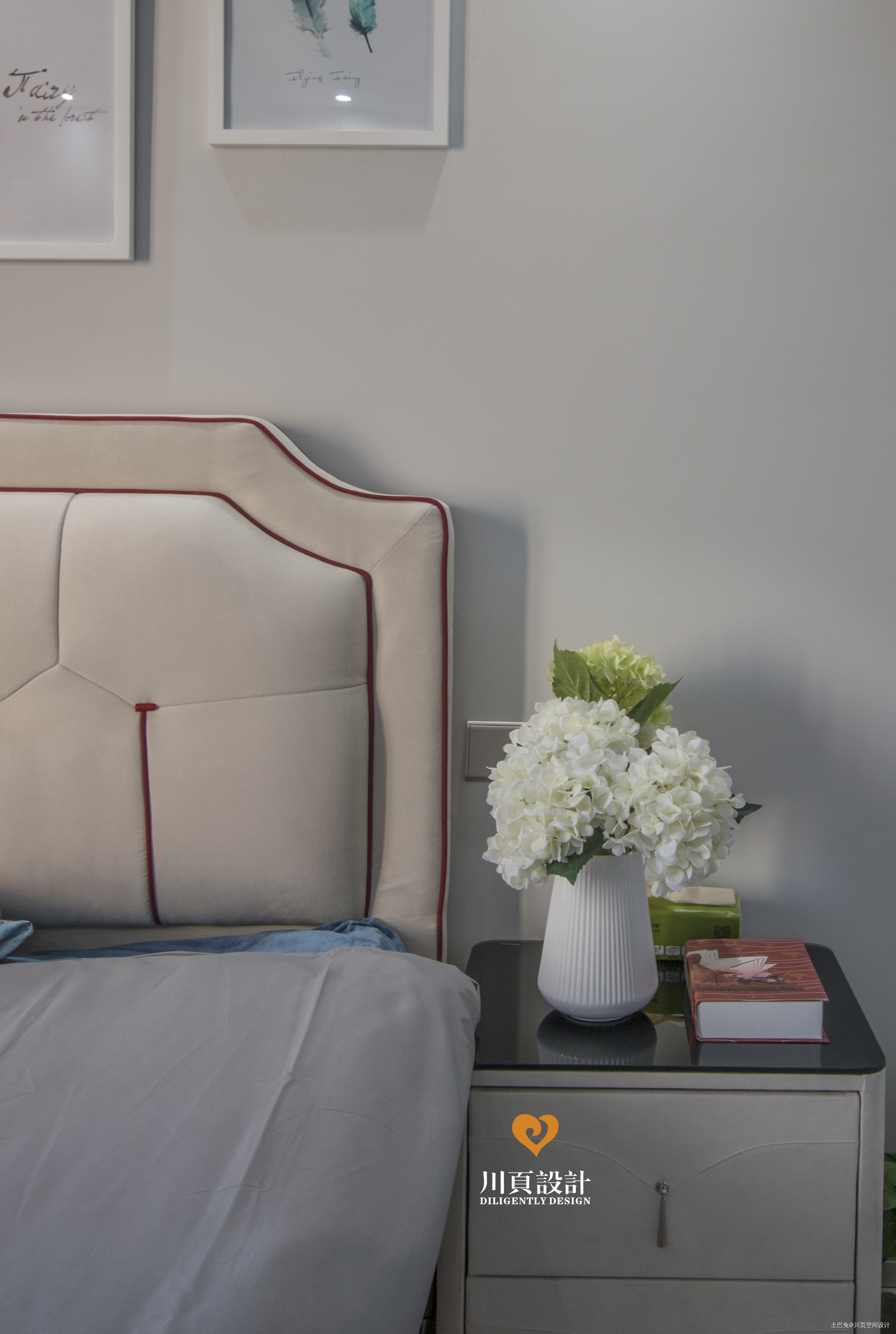 和谐安静的现代奢华现代简约卧室设计图片赏析