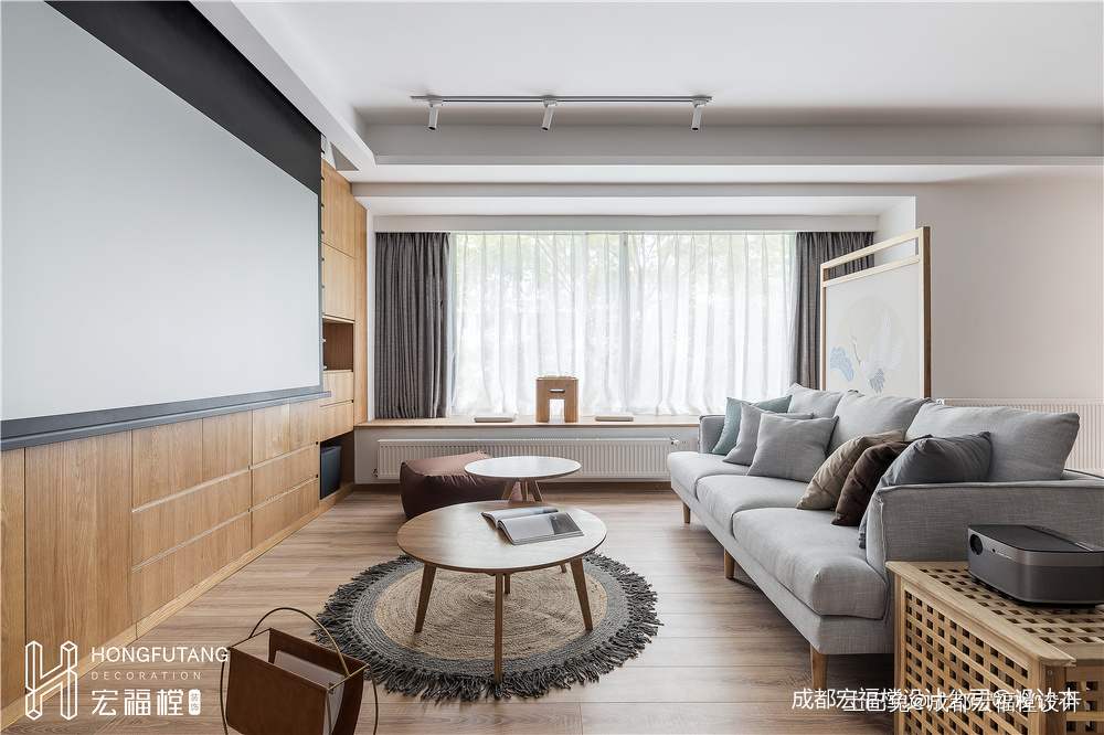 日式混搭客厅沙发设计图混搭客厅设计图片赏析