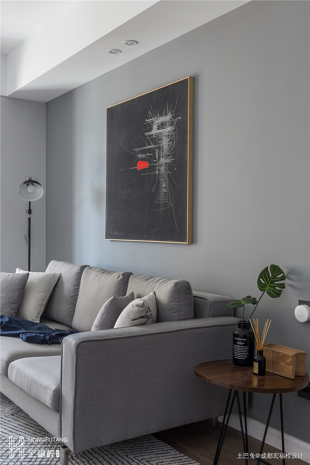 华丽82平现代三居客厅案例图现代简约客厅设计图片赏析