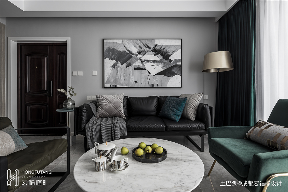 精致120平现代三居客厅设计美图现代简约客厅设计图片赏析